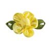 Accesorios de ropa infantil con lazo de flores y hojas, accesorios de ropa interior, cinta decorativa para juguetes, lazo pequeño al por mayor