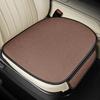 Cojín para Asiento de Coche Verano Seda de Hielo Cojín Transpirable Tela Universal para Cuatro Estaciones Interior de Coche Juego de Tres Piezas Cojín de Asiento sin Respaldo Almohadilla Fresca