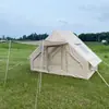 Barraca Inflável para Camping ao Ar Livre com Toldo, Tecido Oxford, Portátil, Dobrável, Montagem Não Necessária, Montagem Rápida, Impermeável