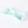 Tigela Dupla em Formato de Osso para Pets, Tigela Dupla Macaron em Formato de Osso para Cães, Tigela para Pet, Tigela para Cachorro, Tigela para Gato, Acessórios para Pets