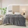 Manta Gruesa de Terciopelo Dorado Rizado de Color Puro para Oficina, Siesta, Sofá, Rodilla, Regalo, Manta Pequeña, Venta al por Mayor, Transfronterizo
