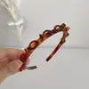Venta al por mayor de fábrica paquete de cabello diadema para el cabello diadema nueva para mujer para lavarse la cara con dientes antideslizante para cabello corto rebelde pinza para el cabello cueva para el cabello