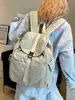 Mochila Ligera, Sencilla, de Color Sólido, Gran Capacidad, Bolsa de Almacenamiento para Deportes al Aire Libre y Viajes de Corta Distancia, Mochila Impermeable para Montañismo