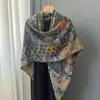 Bufanda Grande de Algodón y Lino Imitación Estilo Étnico para Primavera y Otoño, Bufanda para el Cuello, Chal, Bufanda de Viaje para Protección Solar, Bufanda de Seda para Aire Acondicionado