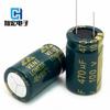 Condensador electrolítico de aluminio de alta frecuencia y baja resistencia oro verde 470UF100V 100V 470UF 13 * 25MM 16*25/26mm