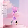 Novo design de troféu estrela de cinco pontas em resina banhada criativa para premiações em eventos esportivos, reuniões anuais e atividades para funcionários de destaque - atacado