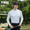 Pgm2026 Ropa de Golf para Hombre de Manga Larga Primavera y Verano Camiseta Base Ropa de Alta Elasticidad Ropa Suave Top