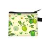 Monedero de Serie de Frutas Nuevas Transfronterizo, Bolsita de Almacenamiento con Estampado de Niñas Lindas para Llaves, Bolsa de Dibujos Animados, Infantil y Adorable