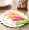 Clip portátil para sellar alimentos, bolsas de refrigerio, clip para sellar té, varilla de sellado de 7 cm, fabricante de regalos