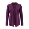 Camisa de Proteção Solar com Ar Condicionado Elegante em Tencel Extra Longa Verão 2025 Nova Cardigan Jaqueta Casual Versátil de Manga Longa