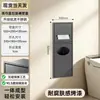 Nicho de Baño Empotrado de Acero Inoxidable, Portacepillo de Inodoro Oculto, Nicho de Inodoro Oculto, Nicho Empotrado para Dispensador de Pañuelos