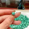 Accesorios de Cuentas de Planeta con Cráter Turquesa Imitación de Magnesita Wen Juega Accesorios de Pulsera de Cuentas de Buda Accesorios Hechos a Mano