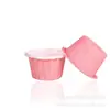 Patrón de estrella de cinco puntas Muffin cup LFGB y FDA certificado Taza de papel para pastel roll Cup