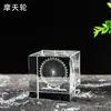40-80 Cristales Cuadrados Tallados con Gotas de Lluvia, Luna, Sistema Solar, Nubes, Corazones Cúbicos con Forma de Corazón Adornos Creativos de Regalo para Escritorio