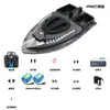 Barco cebador inteligente GPS de fibra de carbono transfronterizo, barco con control remoto de pesca para exteriores, barco cebador eléctrico, venta al por mayor para exportación