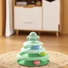 Brinquedo Giratório Original Polvo Gato Divertido para Gatos Pena com Mola Varinha Divertida para Gatos Gatinho Auto-entretenimento e Alívio do Tédio Brinquedo para Gatos de Estimação
