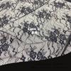 Tela de brocado de encaje con pequeñas flores elásticas negras, con encaje de amoníaco, jacquard, para ropa interior, accesorios de traje de baño
