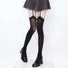 Medias de Terciopelo con Lazo Hasta la Rodilla para Mujer Y2K Sexy Sexy Medias de una Pieza con Liguero Personalizadas de Nicho Medias para Muslo