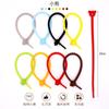 Cross-border novo silicone colorido Winder cabo de rede cabo de armazenamento fone de ouvido cabo de carregamento cabo de alimentação