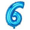 Versão americana corpo fino balão de alumínio digital grande de 40 polegadas balão digital de 42 polegadas decoração de festa de aniversário balão de hélio flutuante vazio