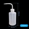 Frasco de Lavagem Frasco de Lavagem de Plástico 250ml 500ml Boca Vermelha Frasco de Lavagem de Plástico Experimento Químico Cotovelo Boca Branca Frasco Conta-gotas