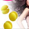 Bola de Rulos de Esponja Lista para Usar para Gente Perezosa para Dormir Sin Dañar el Cabello, Rizador de Ondas Grandes, Rizador de Esponja para Dormir Cabeza de Pera