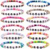 Pulsera Amazon letra color traje pulsera de arcilla blanda pulsera inglesa pulsera de mejor amigo pulsera de letra transfronteriza
