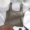 Camisola pequeña de verano para mujer, sin costuras, transpirable, interior, estilo Spice Girl, deportiva, ajustada, con almohadilla para el pecho