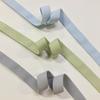 Accesorios para ropa interior con banda para la cabeza de cintura de 1,5 cm de nailon tejido directamente de fábrica. También se pueden agregar colores especiales.