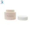 Pote de Creme Remax 100g Reto Redondo Canto Reto PP Fundo Plano Boca Larga Plástico Frasco Dosador para Máscara e Creme para Olhos
