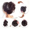 Peluca para Mujer Pinza de Agarre Anillo para el Cabello Paquete de Cabello Moño Bola Disco Flor Cabello Corto Rizado Pinza de Agarre Flor Capullo Esponjoso Anillo Grande para el Cabello