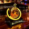 Porta Botellas de Vino Luminoso Base para Champagne Licor Display de Xo Pica Soporte Ktv Estante de Vino Láser Porta Botellas As de Picas