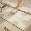 Alfombrilla de Baño Fresca y Sencilla, Alfombrilla Absorbente de Agua y Antideslizante para Baño, Se Puede Cortar a Medida, Alfombrilla de Tierra de Diatomeas Resistente a Manchas y al Desgaste