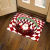 Alfombrilla de suelo con diseño de payaso visual 3D transfronteriza, felpudo para la festividad de Halloween, muestra de mapeo, embalaje, fábrica personalizada, venta al por mayor