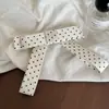 Nuevo Pasador de Pelo con Lazo de Lunares para Mujer Pin para la Parte Trasera de la Cabeza Pin de Resorte Recto Pin para Moño Pinza para el Cabello Accesorios para el Cabello