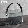 Cesta de Banho Portátil, Cesta de Banho, Cesta de Armazenamento de Artigos de Higiene Pessoal para Banheiro de Dormitório, Cesta de Banho de Plástico, Cesta de Estudante