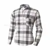 Nueva Camisa de Cuadros de Manga Larga para Hombre de Comercio Exterior Transfronterizo Primavera y Verano Estilo Holgado de Moda Atractiva Tallas Grandes Camisa para Hombre