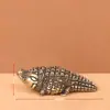 Novo Ornamento de Crocodilo de Latão Puro para Mesa de Escritório, Decoração Criativa e Fofa, Ornamento de Animal de Chá para Mesa de Centro