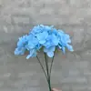 Arreglo Simulado de 27 Piezas de Ramilletes de Hortensias de Cinco Cabezas, Flores Artificiales, Flores Artificiales para Boda, Arreglo Floral de Piso, Adornos de Ramo de Arreglo Floral de Alta Gama