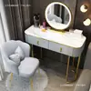 Celebridade da internet penteadeira nórdica quarto quarto principal sofisticado moderno simples penteadeira pequena novo estilo luxo leve estilo ins