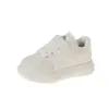 Zapatos Blancos Suaves con Suela Suave de Dibujos Animados para Caminar para Bebés, Niños y Niñas, Zapatos Deportivos para Bebés e Infantes, Tenis Versátiles