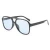 Nuevas Gafas de Sol de Doble Puente con Montura Grande Transfronterizas Europeas y Americanas Gafas Multicolores de Moda Ins para Hombres Gafas de Sol de Moda Retro para Mujeres