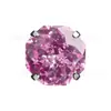 Modelo Nuevo 0.9 Aleación de Titanio F136 Base Curva Flor de Zirconia Aretes de Tachuela, Tachuelas para Labios, Tachuelas para Nariz, Joyería, Accesorios para Piercings en la Cabeza