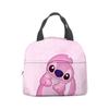 Bolsa de almuerzo Stitch de tela Oxford con dibujos animados, bolsa para conservar el calor, bolsa de aluminio para picnic, bolsa de almuerzo portátil