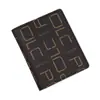 Bolso Multifuncional con Cremallera para Dama, Portátil, Gran Capacidad, Estampado de Letras, Tarjetero, Billetera para Monedas de Mano