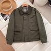 Estilo Japonés Estilo ~ Chaqueta Corta Casual Estilo Japonés para Hombres y Mujeres Chaqueta Top a Cuadros Estilo Británico Ropa de Otoño