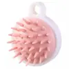 Nova Escova de Shampoo Colorida Inovadora, Pente Massageador com Cabeça para Pendurar, Escova de Limpeza de Cabelo, Escova de Limpeza do Couro Cabeludo