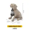 Lámpara Solar para Perro Transfronteriza de Amazon Decoración para Patio Balcón Paisajismo Diseño de Jardín Adornos de Decoración para Exteriores