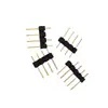 Venta en stock fila de pines de paso 2.54 mm fila única pin recto L11.6 cobre chapado en oro fila de pines de fila única conector hembra