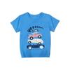 Camiseta de Manga Corta con Cuello Redondo para Niños 2025 Verano Nuevo Estilo Niños y Niñas Camiseta Estampada con Dibujos Animados Tops para Niños Ropa para Niños Camiseta